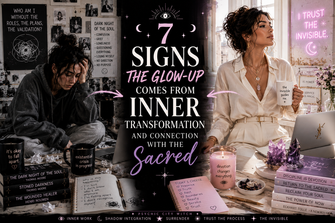 7 Signs when the Glow-Up Comes From Inner Transformation and Connection With the Sacred