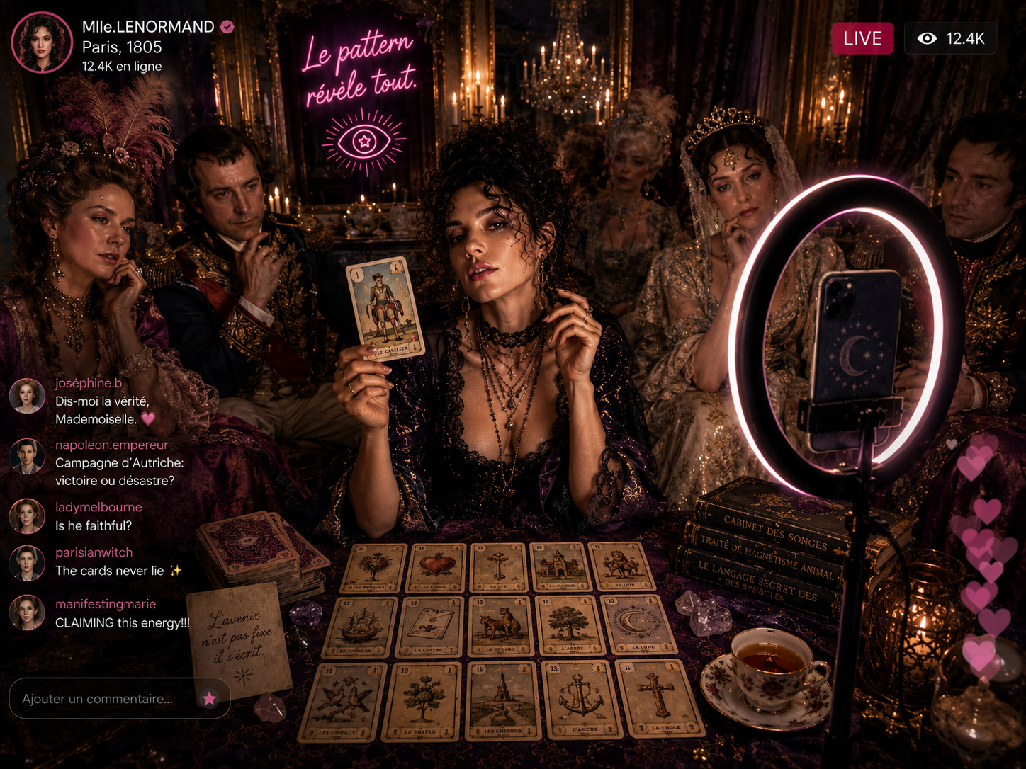 The Woman Who Read Emperors: Why Mademoiselle Lenormand Still Feels More Modern Than Most Influencers