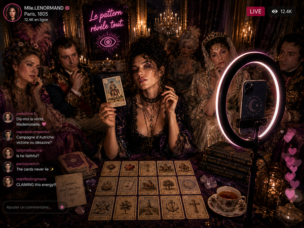 The Woman Who Read Emperors: Why Mademoiselle Lenormand Still Feels More Modern Than Most Influencers
